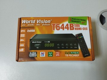 Б/в Ресивер ТВ World Vision t644b fm 01-200975262
