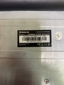 Б/у Клавиатура Real-El 8700 gaming backlit 01-200974337