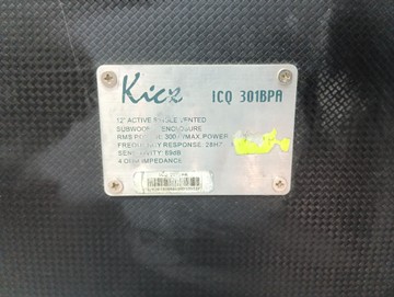Б/в Акустика Kicx icq 301bpa 01-200989260