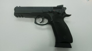 Б/в Пістолет пневматичний Asg cz 75 sp-01 shadow 01-201001973