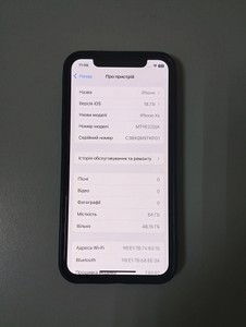 Б/у Мобільний телефон Apple iphone xs 64gb 01-201011507
