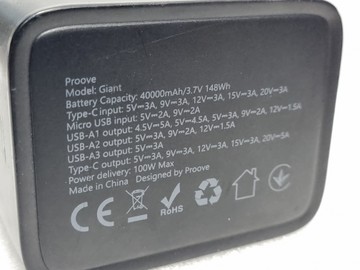 Б/в Повербанк Proove giant 40000mah 100w 01-201028532