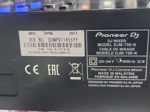 Б/у Dj контролер Pioneer dj djm-750mk2 01-201047743