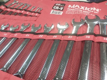 Б/у Набор инструментов Maxion mxtl-fc20 6-32mm cr-v 20шт 01-201096305