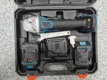 Б/в Шліфмашина акумуляторна Duku Tool lithium electric angle grinder 125mm 11000r/min 01-201122495