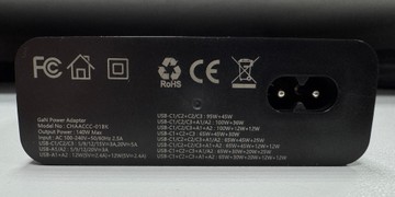 Б/в Мережевий зарядний пристрій Remzona giwell acey gan 140w chaaccc-01 01-201146394