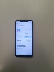 Б/в Мобільний телефон Xiaomi redmi note 6 pro 3/32gb 01-201152499