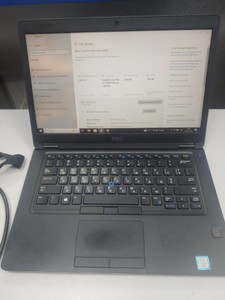 Б/в Ноутбук Dell 14/core i5 7300u ddr3/8gb ddr3/hdd *відсутній/ssd 250 gb/*інтегрована 01-201158941