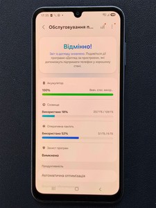 Б/в Мобільний телефон Samsung galaxy a25 5g sm-a256b 6/128gb 01-201162400