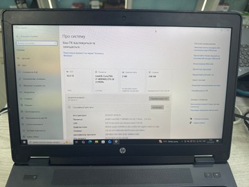 Б/в Ноутбук Hp 15/core i7 4800mq ddr3/16gb ddr3/hdd 100 gb/ssd 256 gb/quadro k2100m 2gb 01-201170735