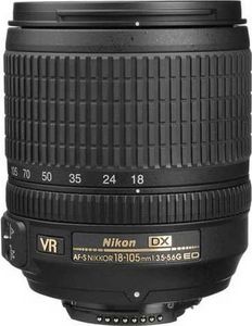 Nikon af-s dx nikkor 18-105mm f/3,5-5,6g ed vr