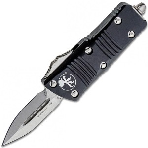 Microtech mini troodon double edge stonewash