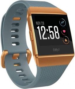 Часы Fitbit ionic watch slate blue/burnt orange one size fb503cpbu