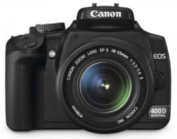 Canon eos 400d + ef-s 18-55mm