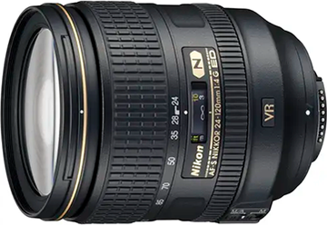 Nikon af-s nikkor 24-120mm f/4g ed vr