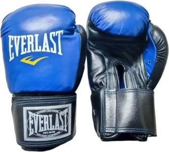 Everlast 12 oz шкіра синьо-чорні