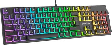 Клавиатура Gamepro mk85b switch rgb usb