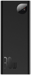 Baseus metal digital display 20000mah 30w black