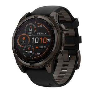 Garmin fenix 8 47mm solar sapphire titanium