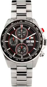 Bmw m power motorsport racing style gtr gts dtm sport design chronograph watch