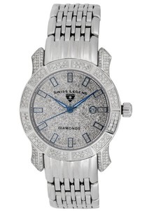 Swiss Legend diamond quartz marquise collection