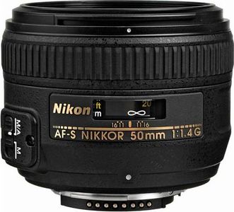 Фотообъектив Nikon af-s nikkor 50mm f/1,4g