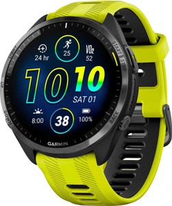 Garmin forerunner 965 carbon titanium bezel w. case and amp yell/black s