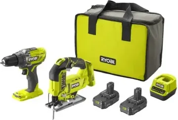 Ryobi psbdd01cn + pblid02 + 2 акб + зп