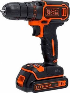 Дриль акумуляторна Black Decker bdcdc 18 2акб 1.5ah + зп