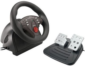 Trust force feedback steering wheel gm-3500r