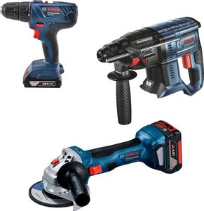 Bosch gsr 180-li/ gbh 180-li/ gws 180-li/ 2акб 4ah зп