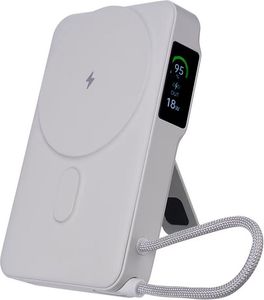 Gelius gp-pbw120 magnetic wireless charge qi2 15w 10000mah grey