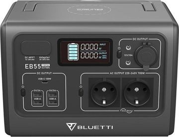 Bluetti eb55 portable power station 537wh