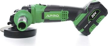 Apro 20ag / 20в / 125мм / 4а / 1 акб / зп