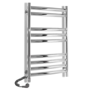 Laris класік преміум 500х900 мм сталева з нижнім підключенням хром