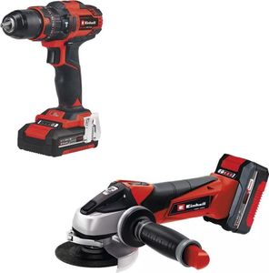 Einhell te-cd 18/40/ te-ag 18/115 1акб 2.5ah зп