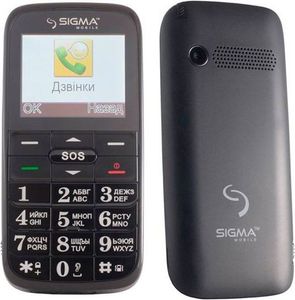 Мобільний телефон Sigma comfort 50 senol