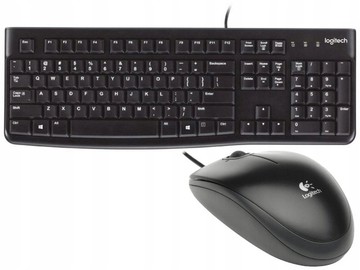 Logitech k120+b100
