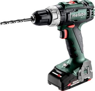 Дрель ударная Metabo bs 18 l 2акб 2ah зп