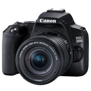 Canon eos 250d-об'єктив canon zoom lens ef-s 18-55mm 1:3.5-5.6 iii
