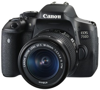 Canon eos 750d + ef-s 18-55mm 1:3.5-5.6 is stm