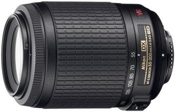 Nikon af-s dx nikkor 55-200mm f/4-5.6g ed vr