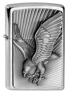 Zippo brass eagle emblem