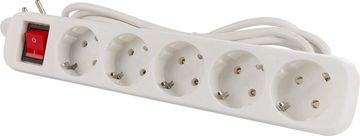 Сolorway cw-psea55w, 5 розеток, 5m white