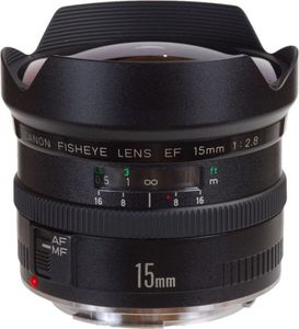 Canon fisheye lens ef 15 mm 1;2.8