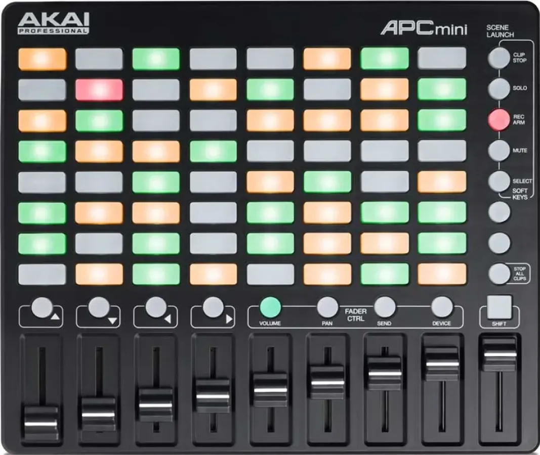 Синтезатор Akai apc mini: купить музыкальные инструменты б/у | Техноскарб