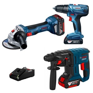 Bosch gsr 180-li/ gbh 180-li/ gws 180-li/ 2акб 4ah зп