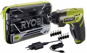 Шурупокрут Ryobi ergo + зу + набор