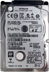 Жесткий диск Hitachi hts545050a7e380 500 gb