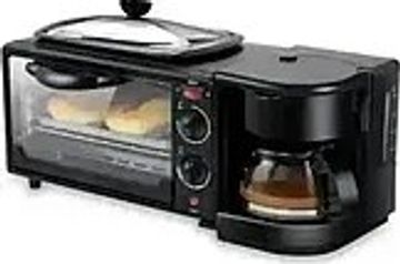 Atlanfa at-301 ел. духовка з кавоваркою та сковорідкою гриль 3в1 1050ват